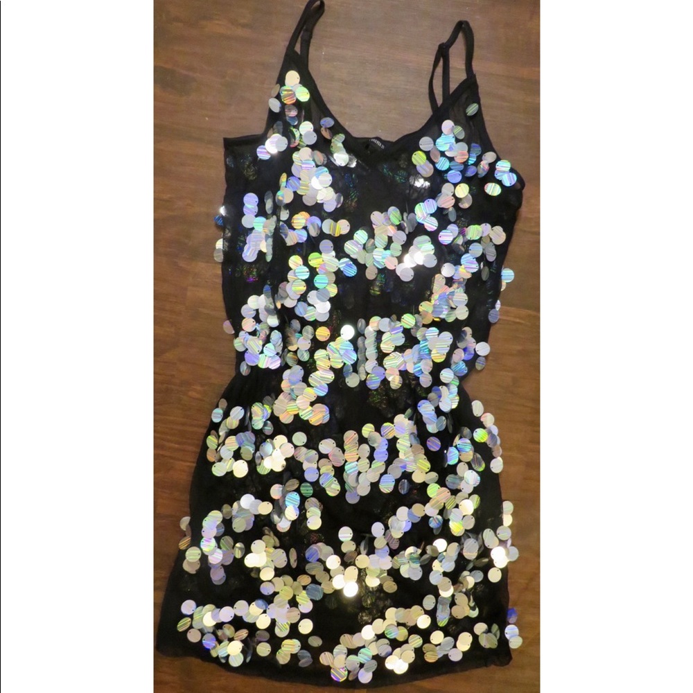 Go all out- see through dress